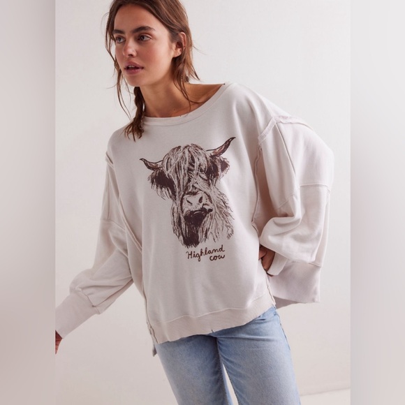 We The Free Graphic Camden Pullover - Picture 1 of 4